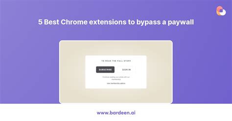 remove paywall chrome extension|5 Best Chrome extensions to bypass a paywall